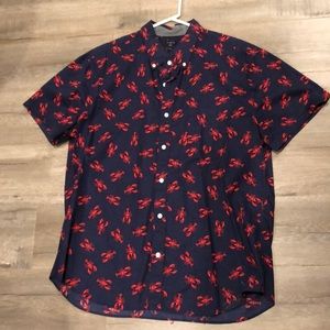 J. Crew slim-fit short-sleeve printed shirt